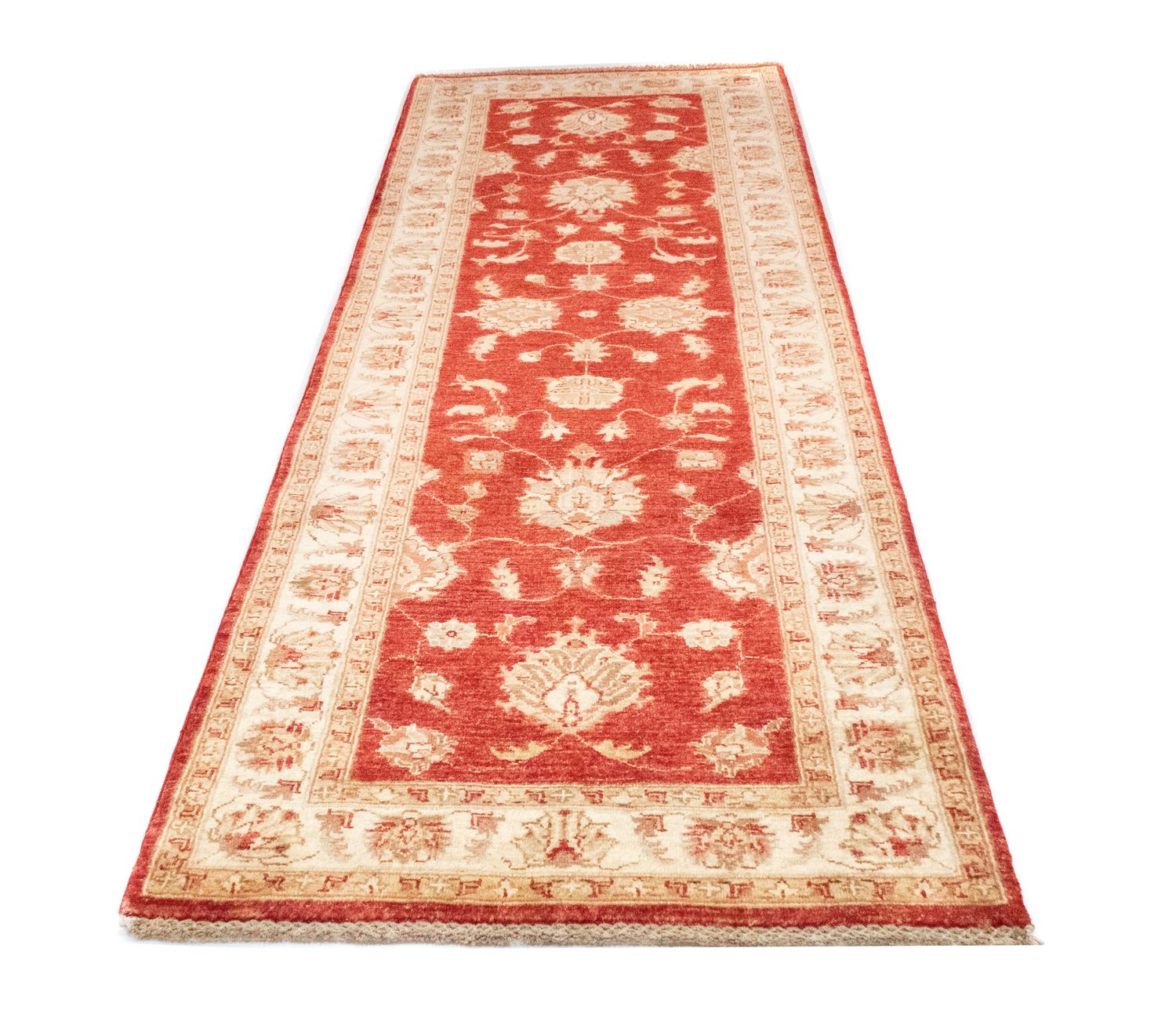 Alfombra de pasillo Alfombra Ziegler - 252 x 83 cm - rojo