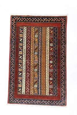 Alfombra Ziegler - 93 x 59 cm - rojo