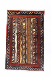 Alfombra Ziegler - 93 x 59 cm - rojo