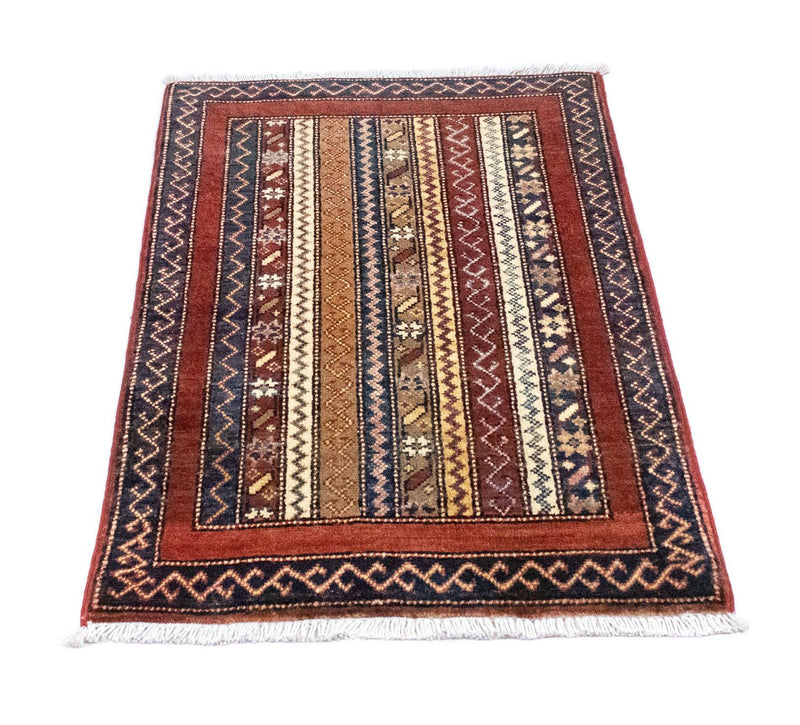 Alfombra Ziegler - 93 x 59 cm - rojo