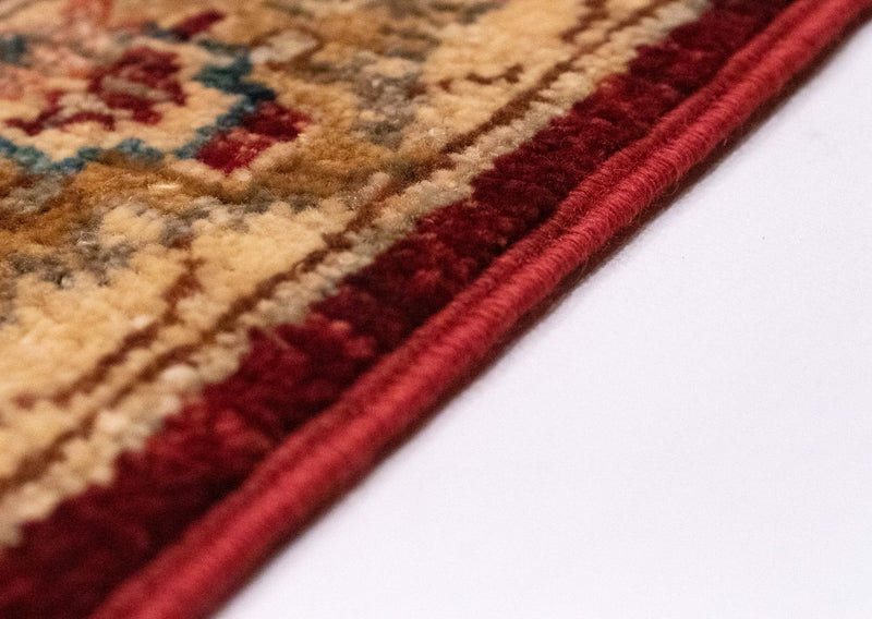 Alfombra Ziegler - 95 x 60 cm - rojo