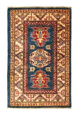 Alfombra Ziegler - Kazak - 89 x 56 cm - azul