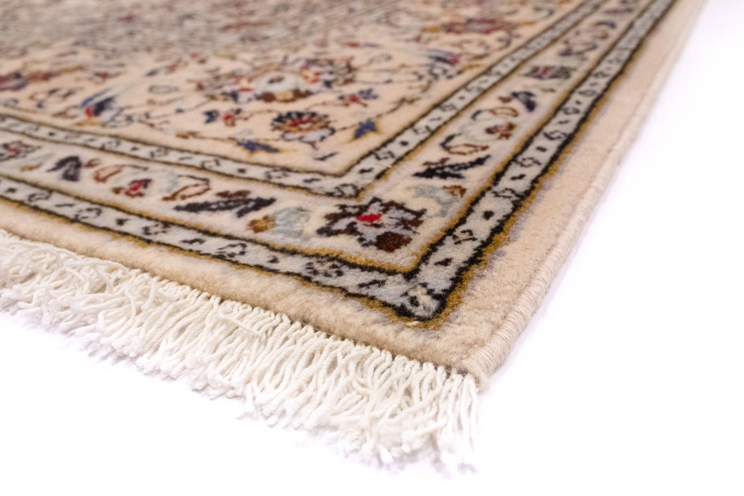 Alfombra persa - Keshan - 305 x 200 cm - beige