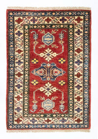 Alfombra Ziegler - Kazak - 91 x 65 cm - rojo