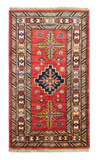 Alfombra Ziegler - Kazak - 107 x 62 cm - naranja