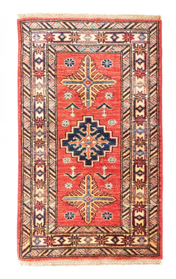 Alfombra Ziegler - Kazak - 106 x 62 cm - naranja