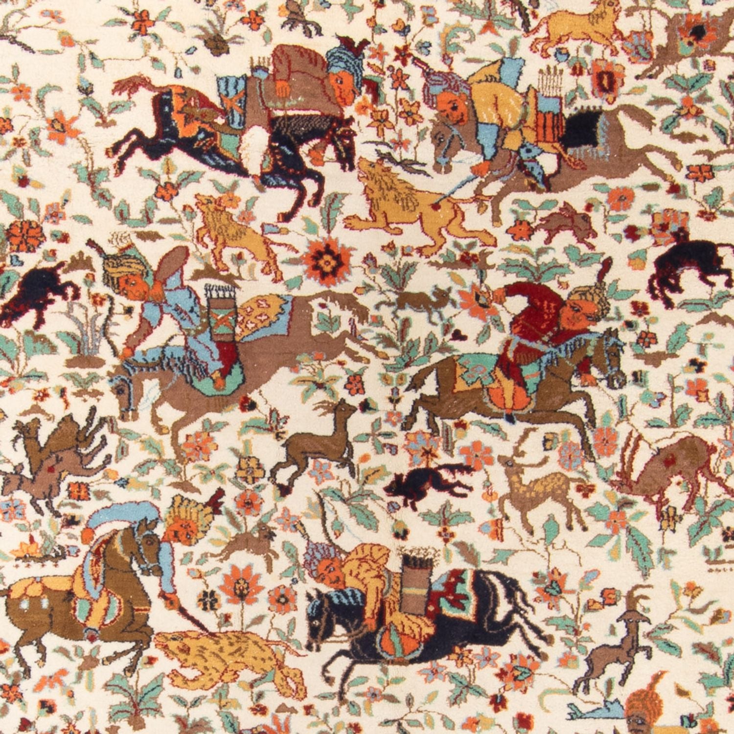 Alfombra persa - Clásica - 306 x 193 cm - beige