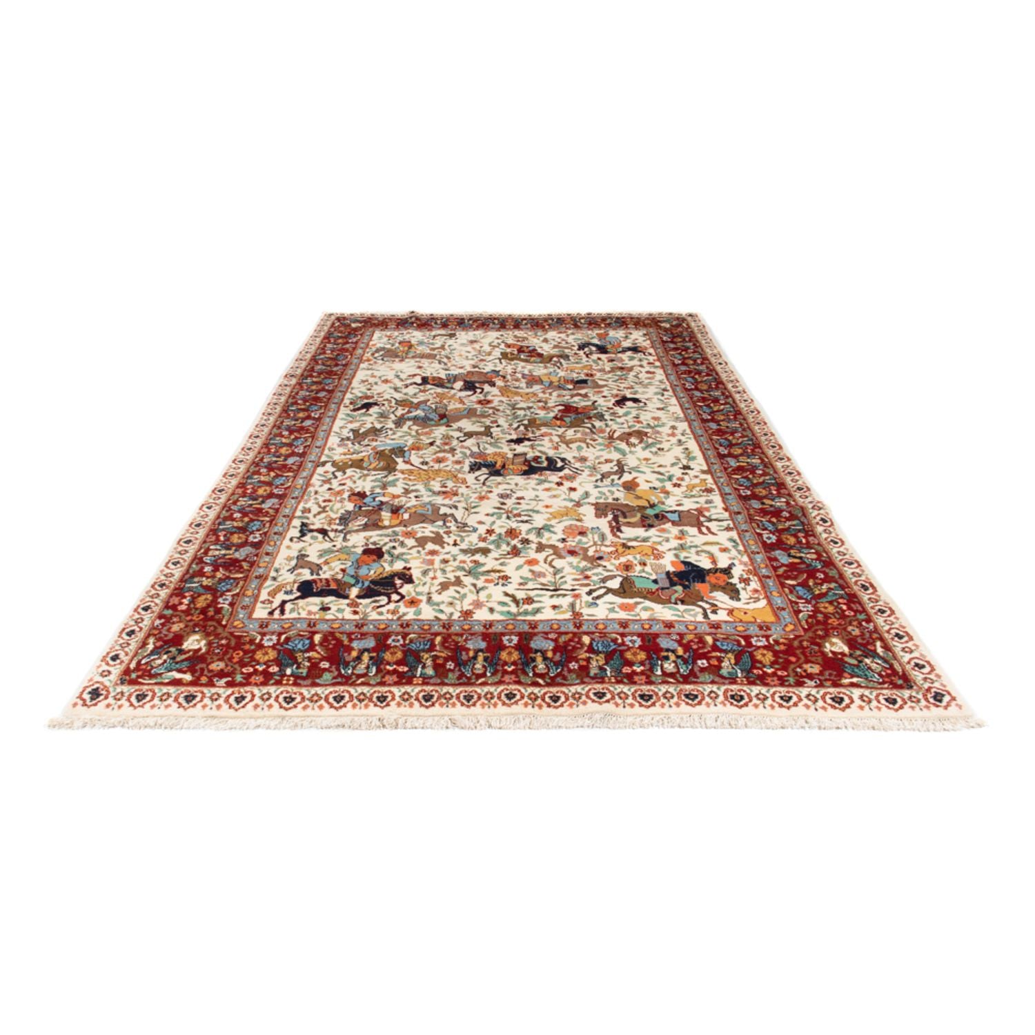Alfombra persa - Clásica - 306 x 193 cm - beige