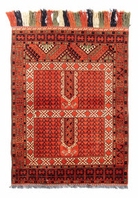 Alfombra afgana 118x174cm - Alfombra oriental - óxido – product image