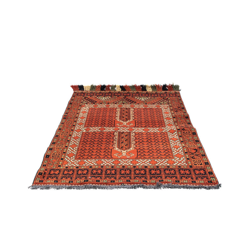 Alfombra afgana - 174 x 118 cm - óxido