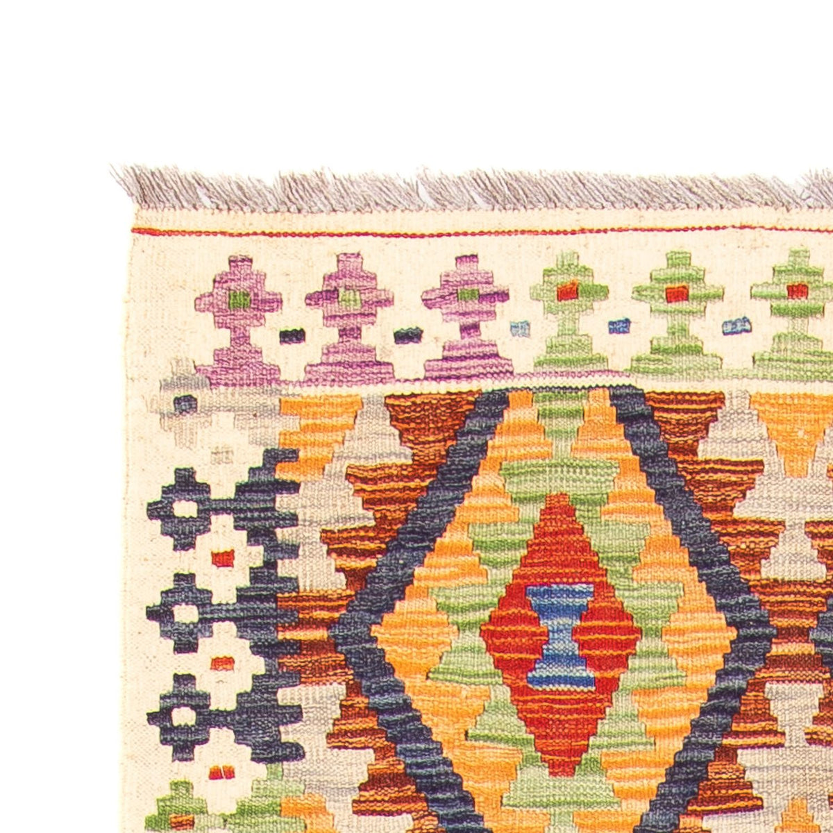 Kilim Maimana Alfombra 81x305cm - Alfombra de lana