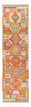 Alfombra de pasillo Alfombra Kelim - Splash - 300 x 82 cm - multicolor