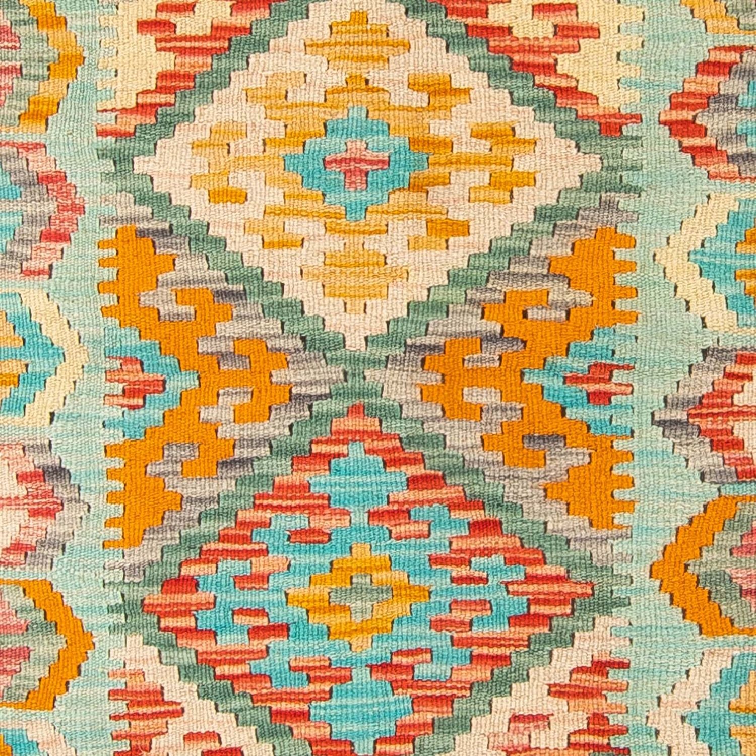 Alfombra Kelim - Splash - 161 x 105 cm - multicolor