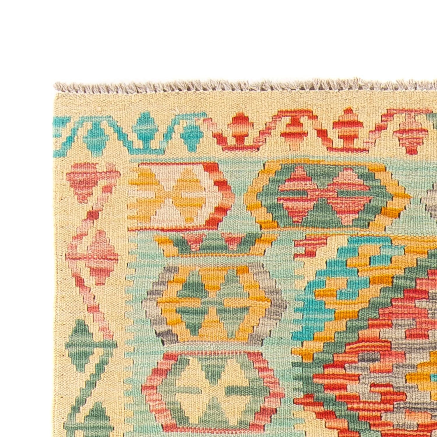 Alfombra Kelim - Splash - 161 x 105 cm - multicolor