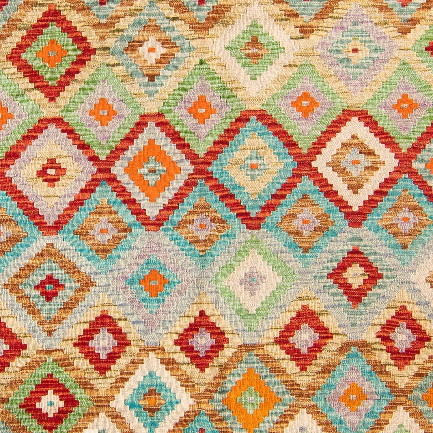Alfombra Kelim - Splash - 244 x 175 cm - multicolor