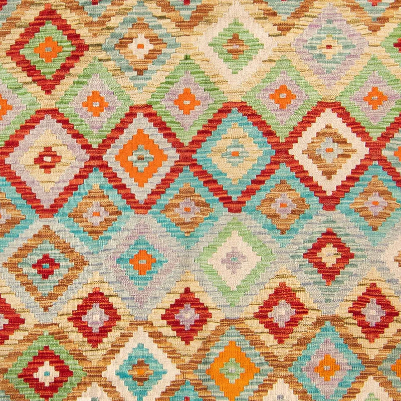 Alfombra Kelim - Splash - 244 x 175 cm - multicolor
