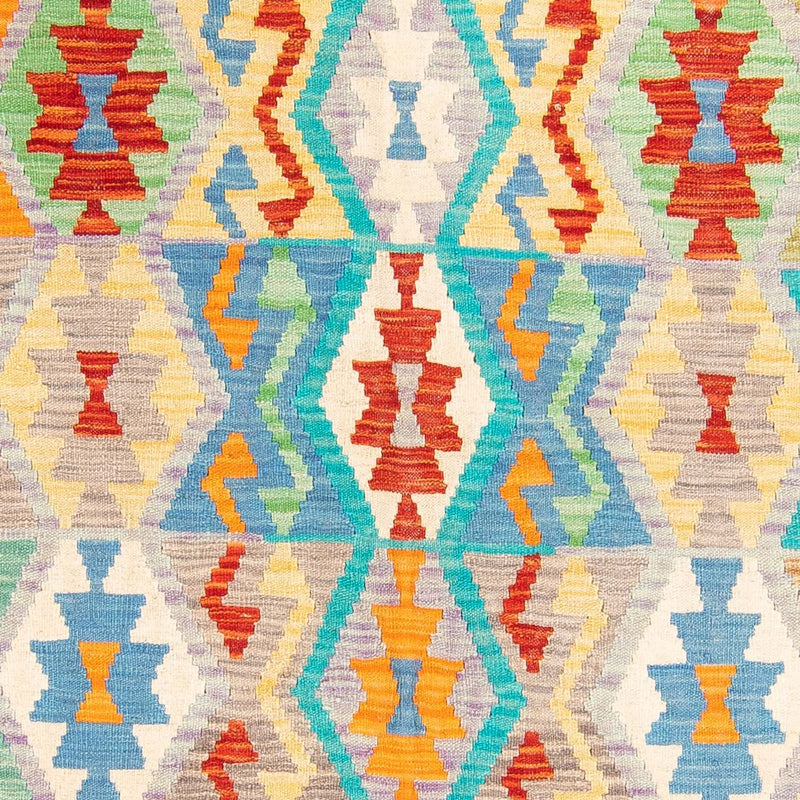 Alfombra Kelim - Splash - 203 x 152 cm - multicolor