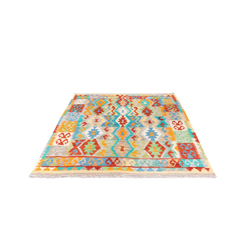 Alfombra Kelim - Splash - 203 x 152 cm - multicolor