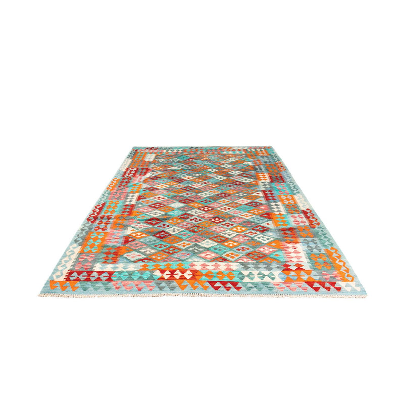 Alfombra Kelim - Splash - 305 x 202 cm - multicolor