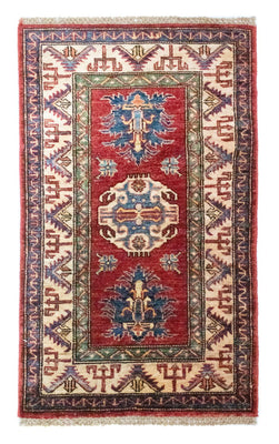 Alfombra Ziegler - Kazak - 96 x 57 cm - rojo