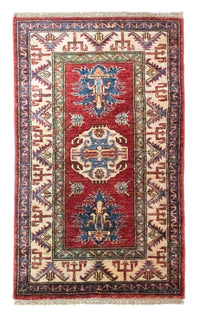 Alfombra Ziegler - Kazak - 96 x 57 cm - rojo