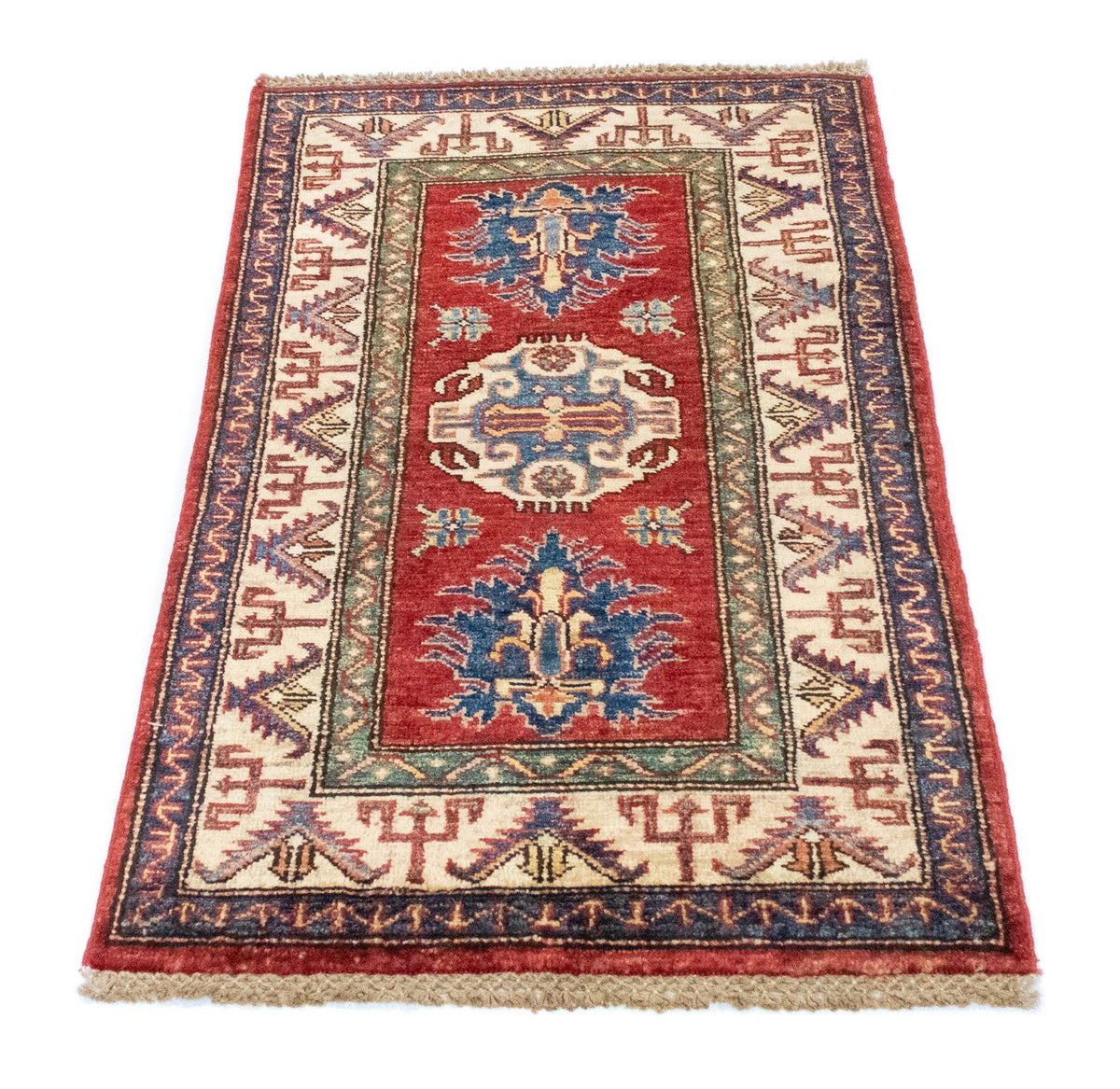 Alfombra Ziegler - Kazak - 96 x 57 cm - rojo