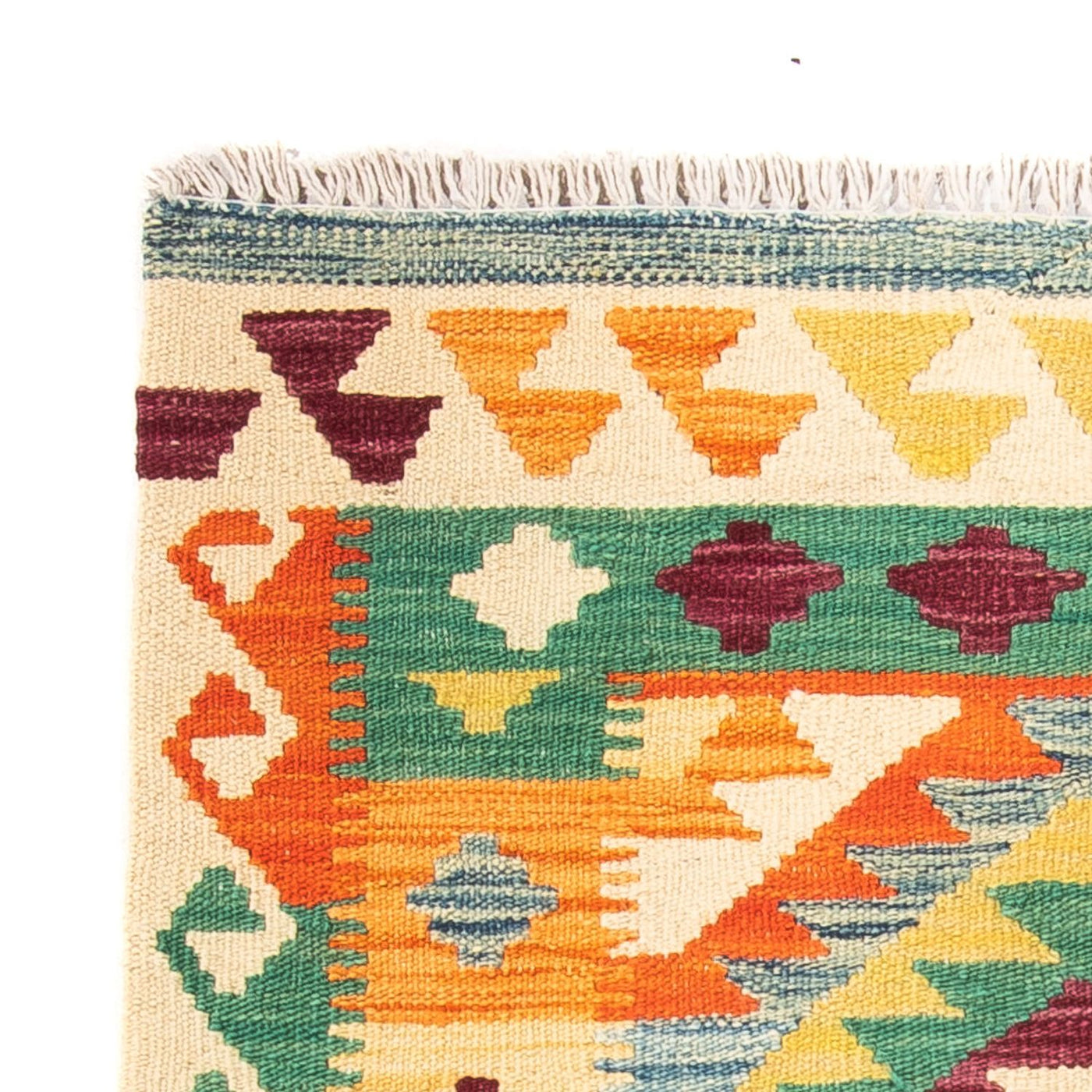 Kilim Maimana Alfombra 124x77cm - Alfombra de lana
