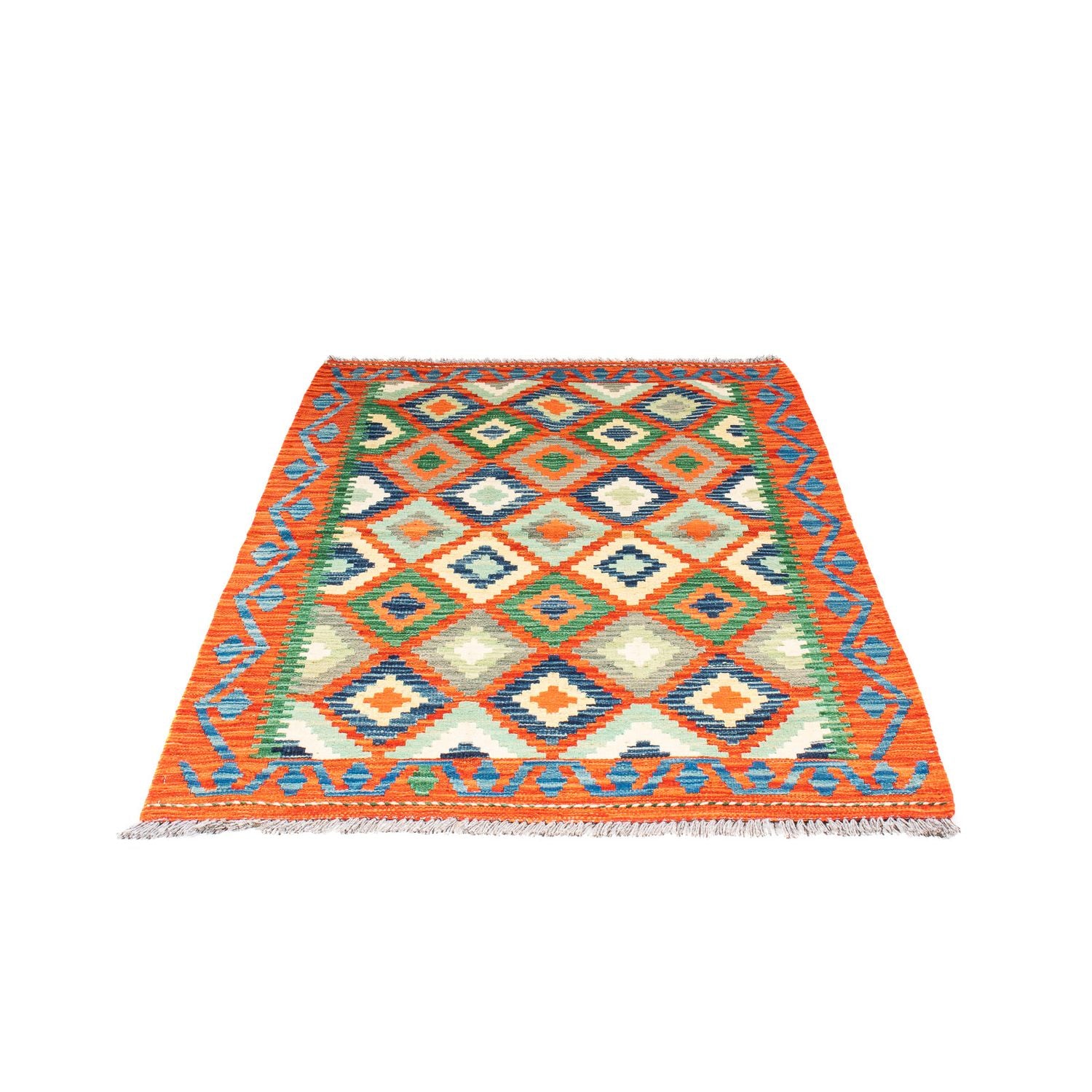 Alfombra Kelim - Splash - 150 x 102 cm - multicolor