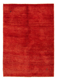 Alfombra Gabbeh - Loribaft Persa - 182 x 122 cm - rojo oscuro
