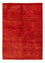 Alfombra Gabbeh - Loribaft Persa - 182 x 122 cm - rojo oscuro