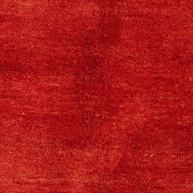 Alfombra Gabbeh - Loribaft Persa - 182 x 122 cm - rojo oscuro