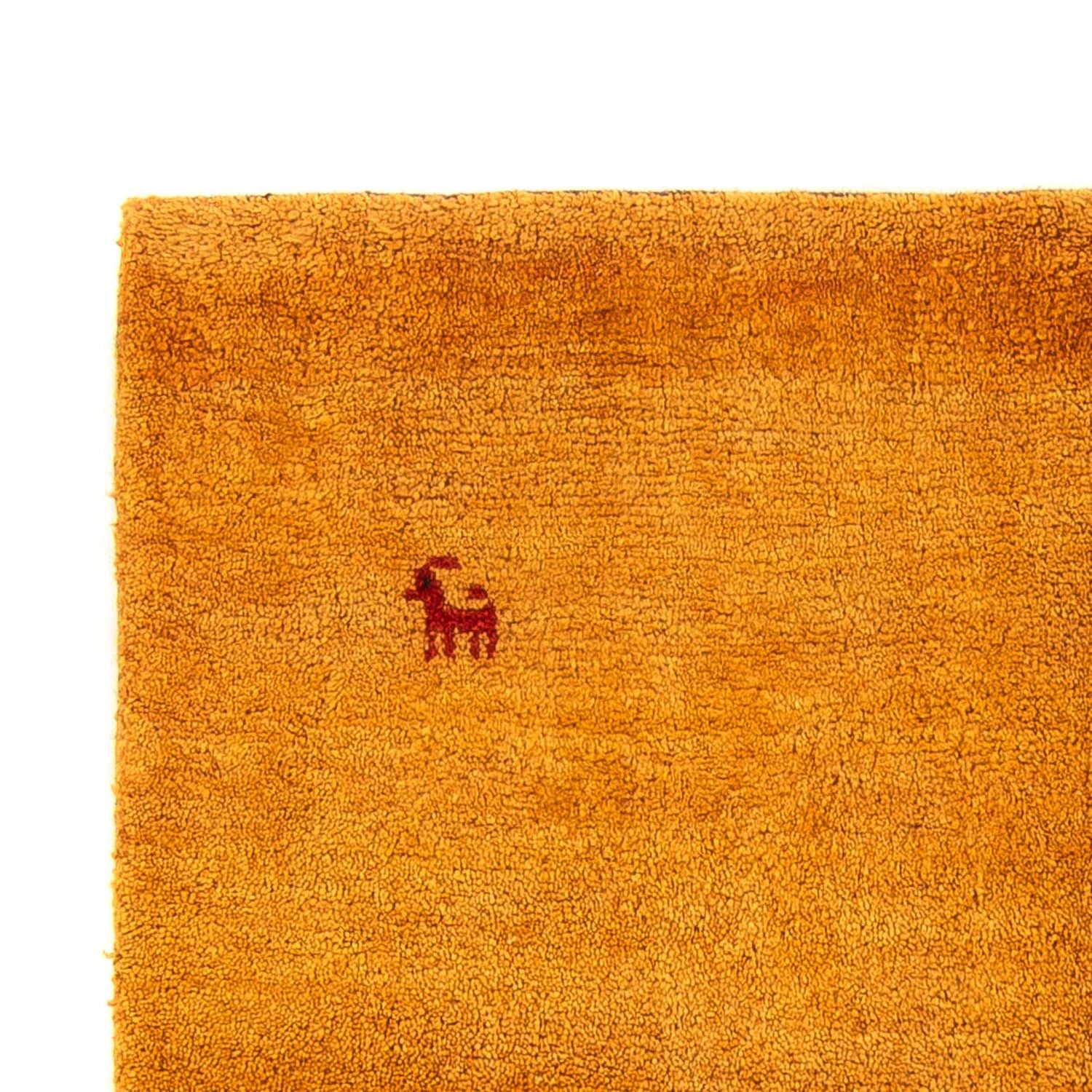 Alfombra Gabbeh - Loribaft Persa - 180 x 109 cm - naranja