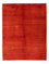 Alfombra Gabbeh - Loribaft Persa - 182 x 130 cm - rojo oscuro
