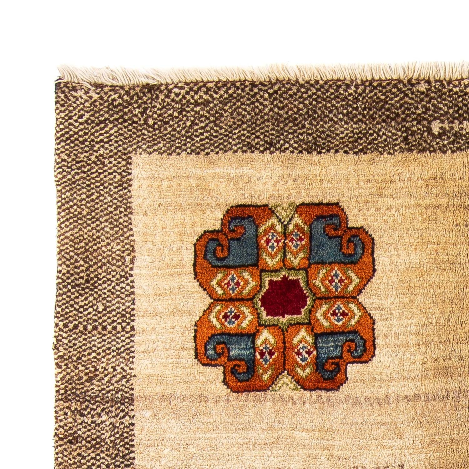 Alfombra Gabbeh - Persa - 192 x 128 cm - beige