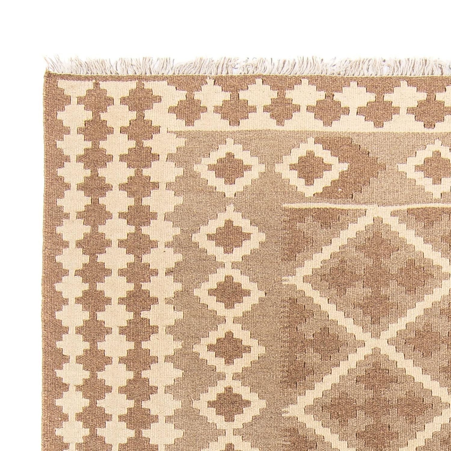 Alfombra Kelim - Oriental - 218 x 163 cm - marrón claro