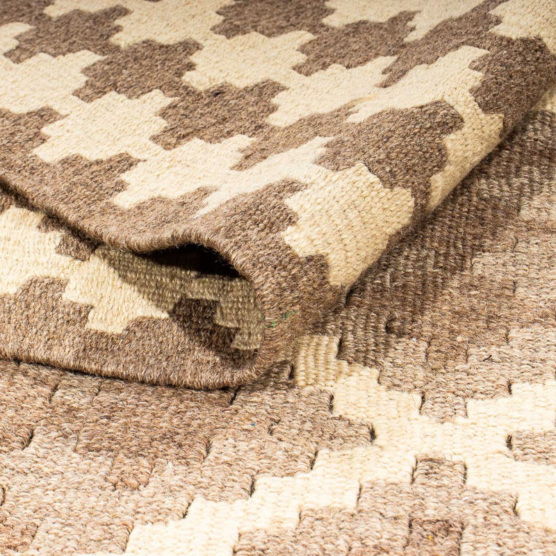 Alfombra Kelim - Oriental - 218 x 163 cm - marrón claro
