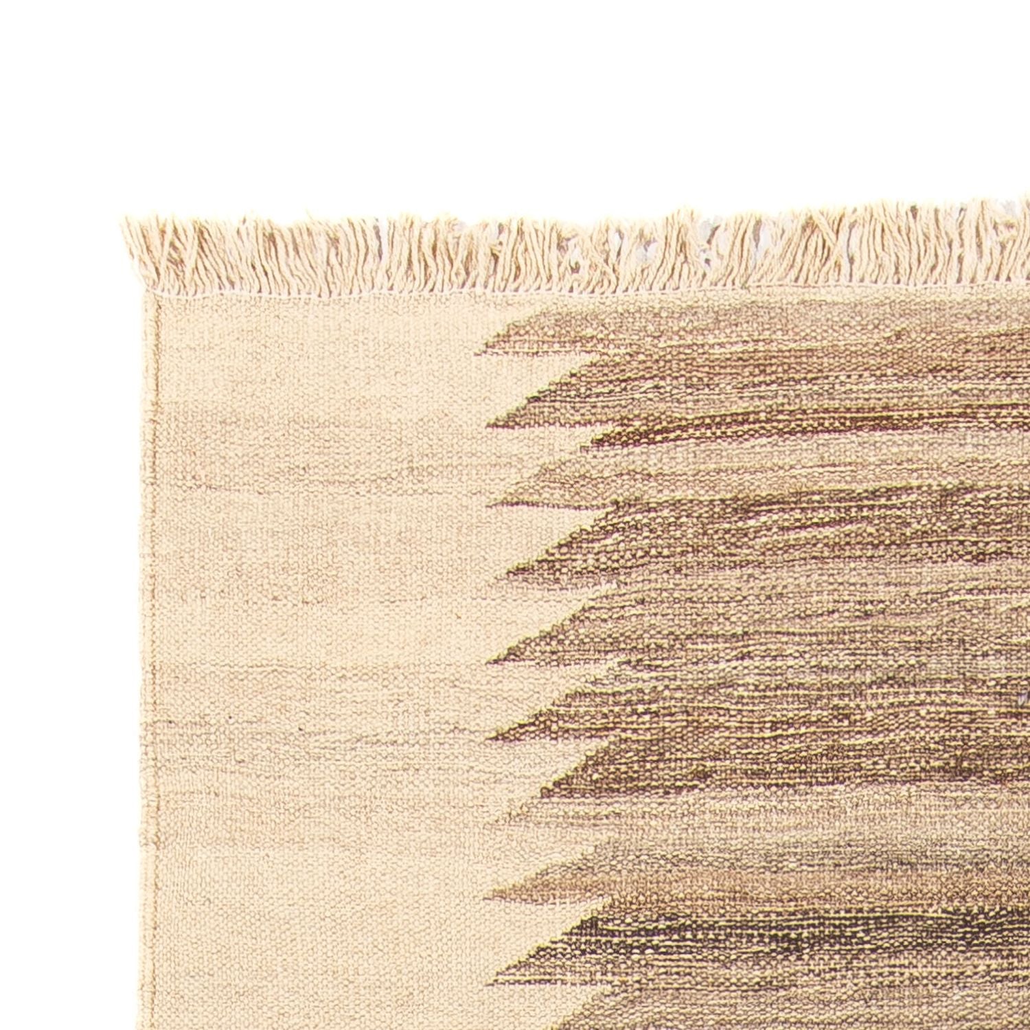 Alfombra de pasillo Alfombra Kelim - Oriental - 293 x 96 cm - beige