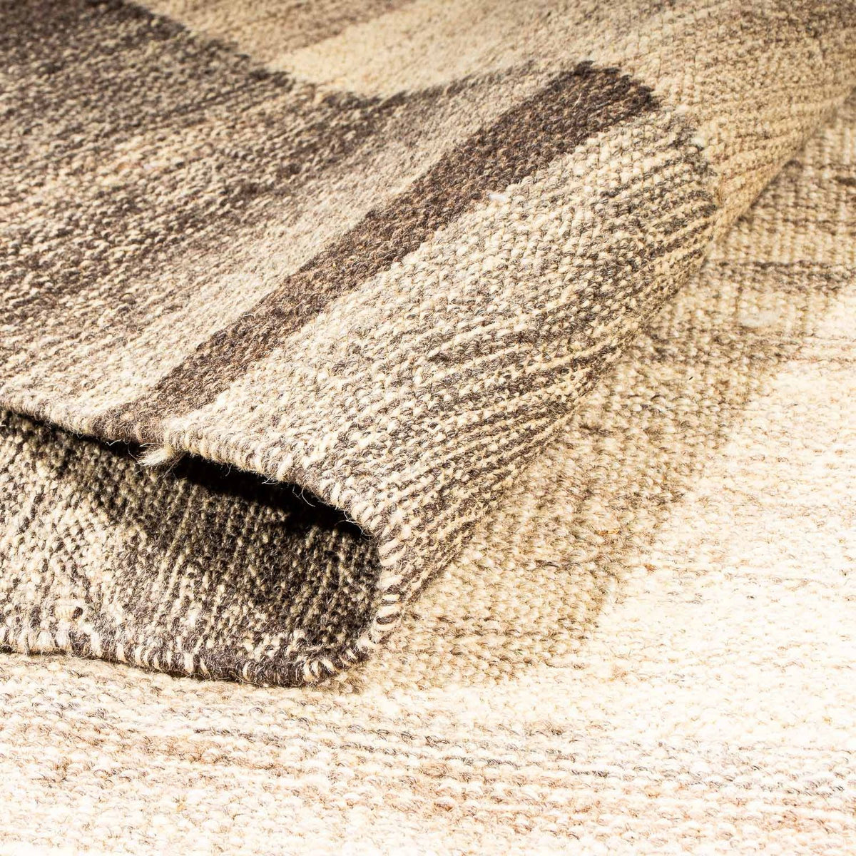 Alfombra Kelim - Oriental - 244 x 182 cm - beige