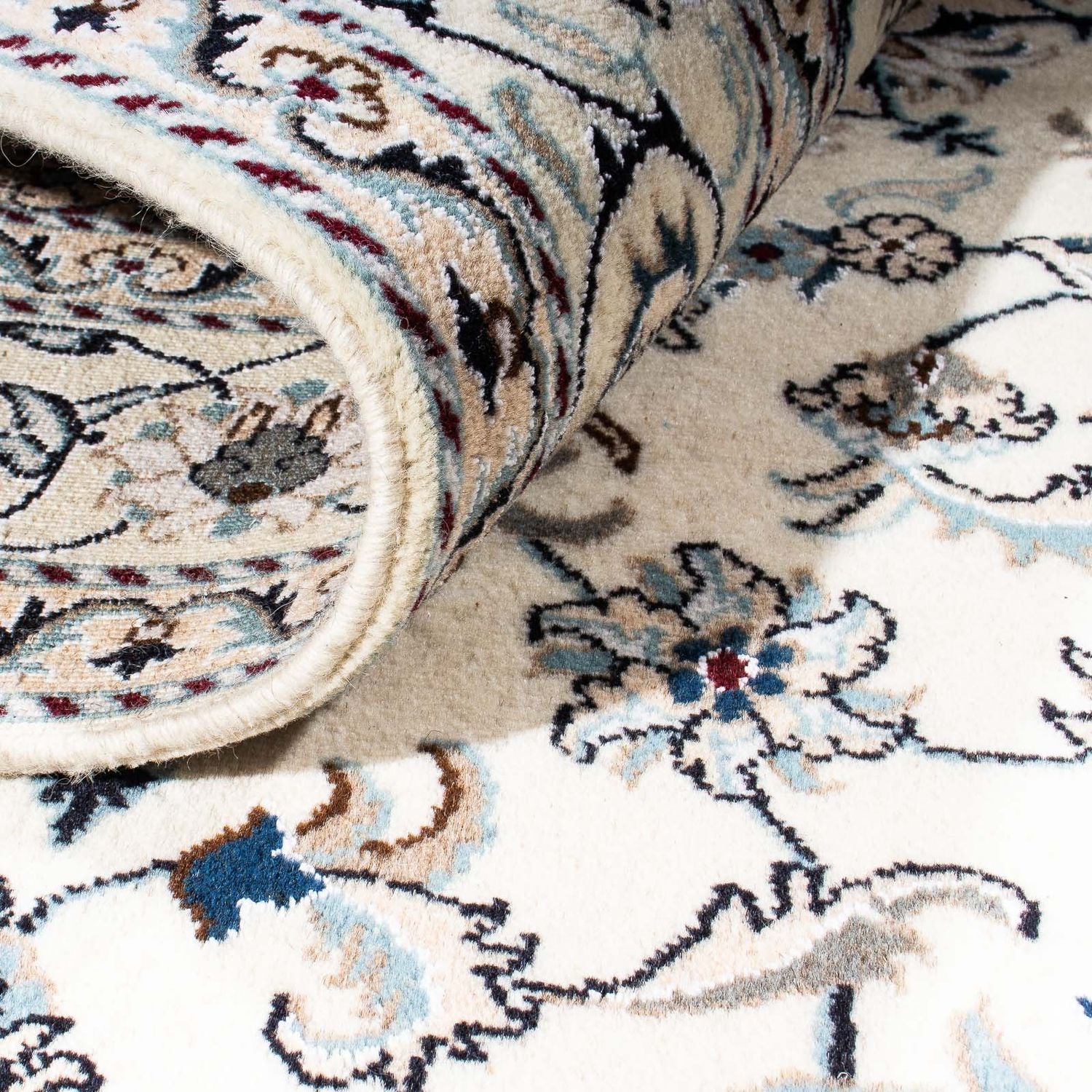 Alfombra persa - Nain - 229 x 167 cm - beige