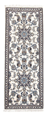 Alfombra de pasillo Alfombra persa - Nain - 192 x 76 cm - beige