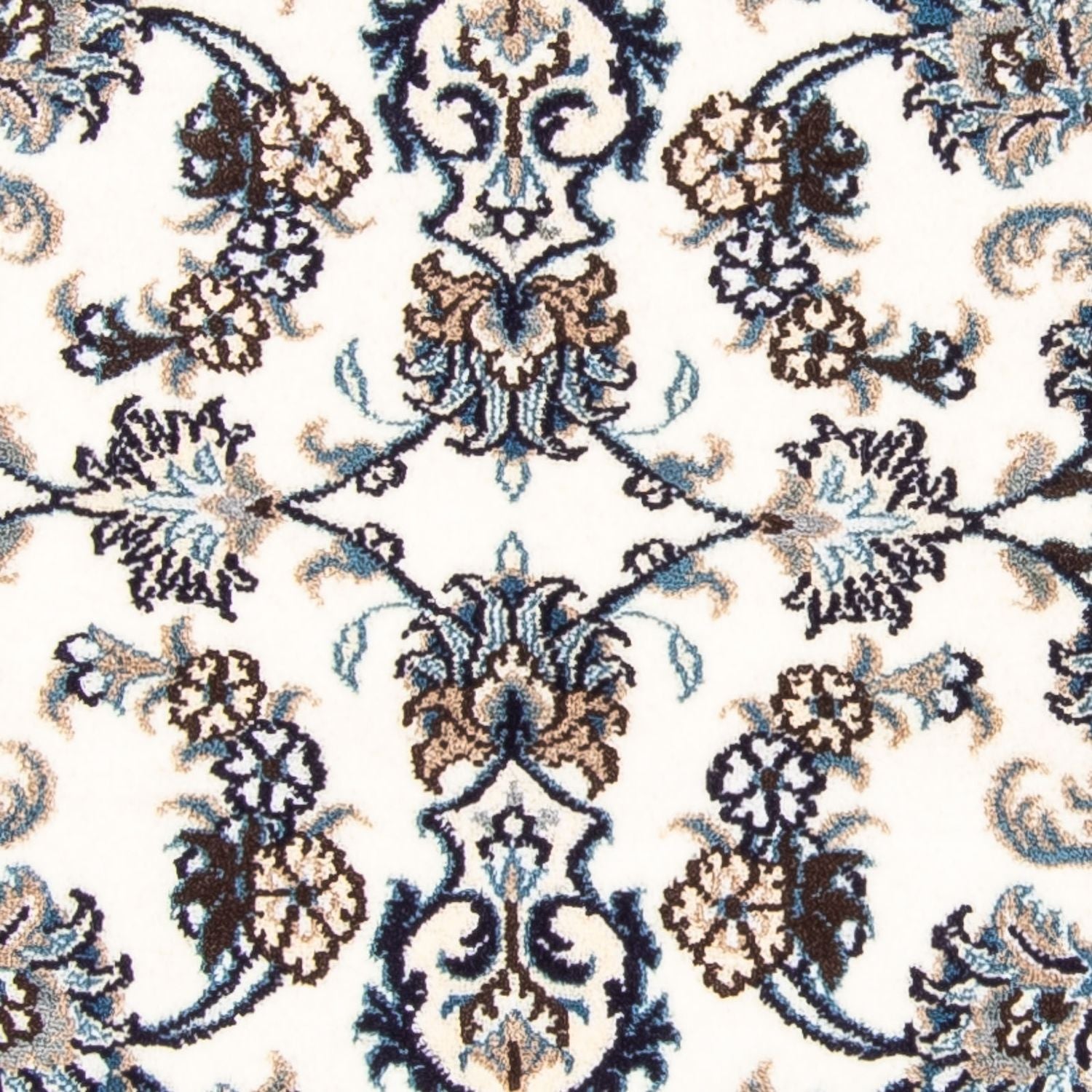 Alfombra de pasillo Alfombra persa - Nain - 192 x 76 cm - beige