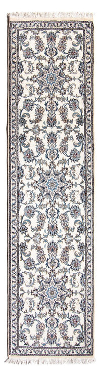 Alfombra de pasillo Alfombra persa - Nain - 296 x 76 cm - beige