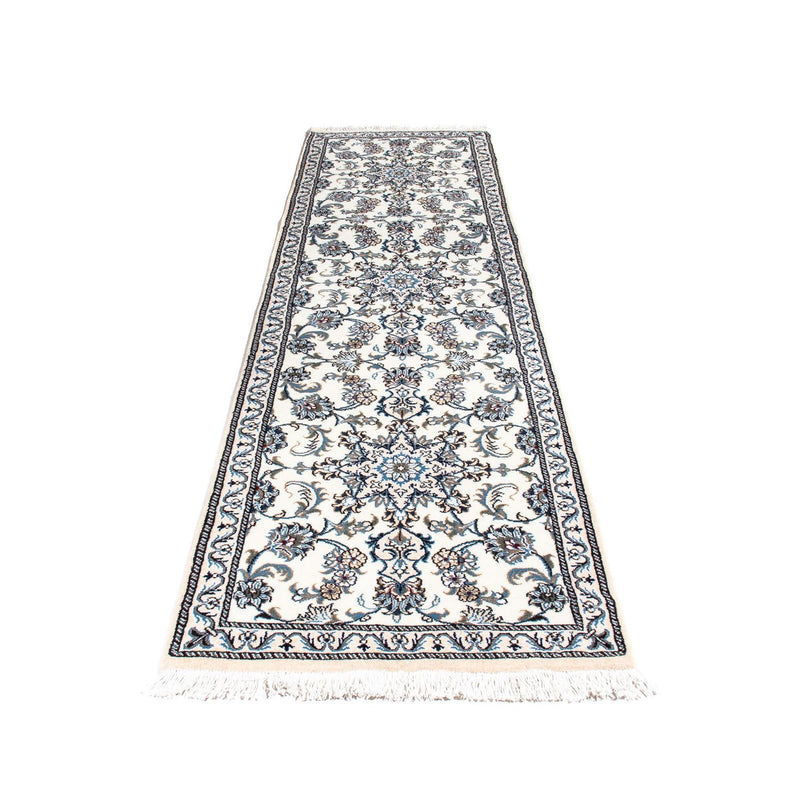 Alfombra de pasillo Alfombra persa - Nain - 296 x 76 cm - beige