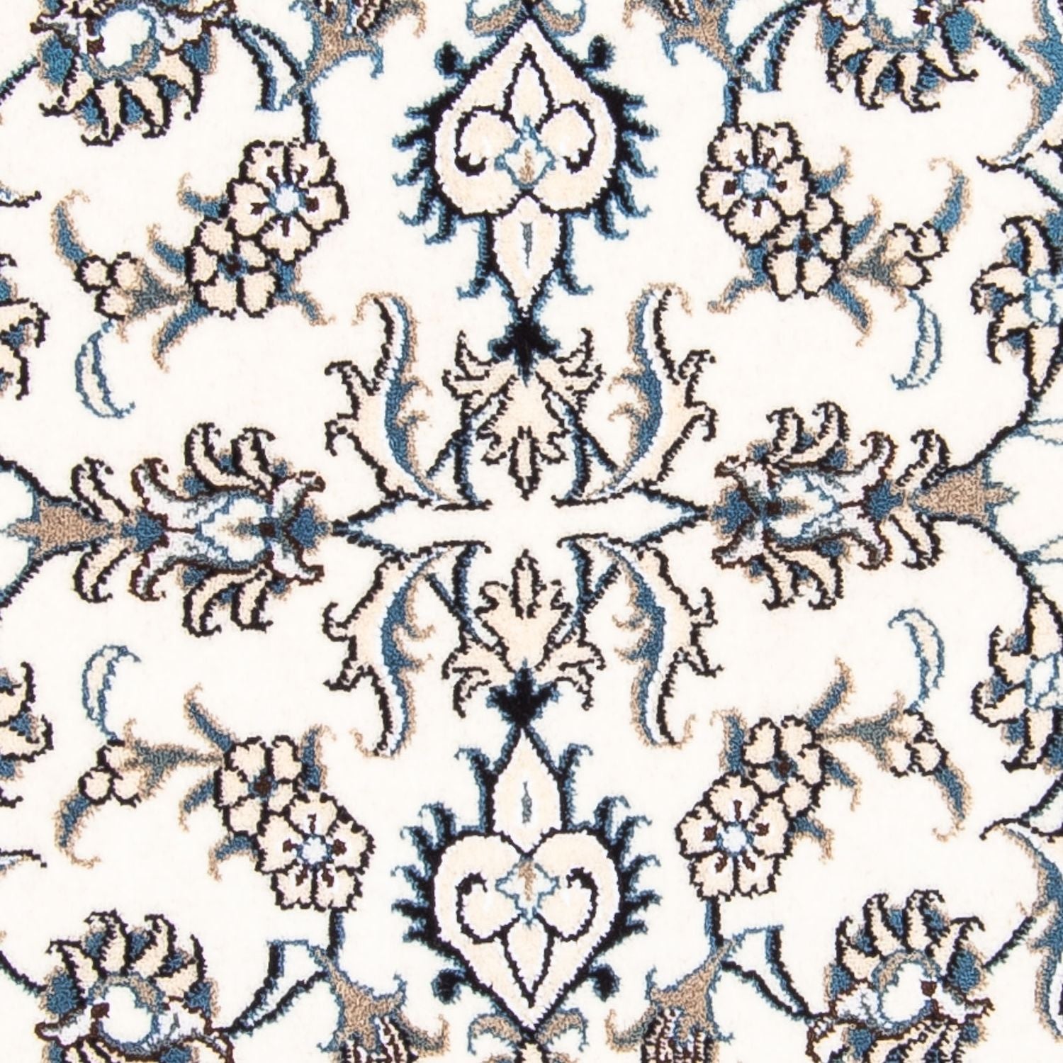 Alfombra de pasillo Alfombra persa - Nain - 200 x 80 cm - beige
