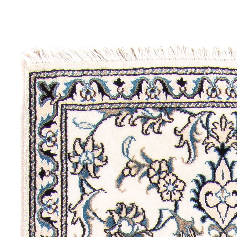 Alfombra de pasillo Alfombra persa - Nain - 200 x 80 cm - beige