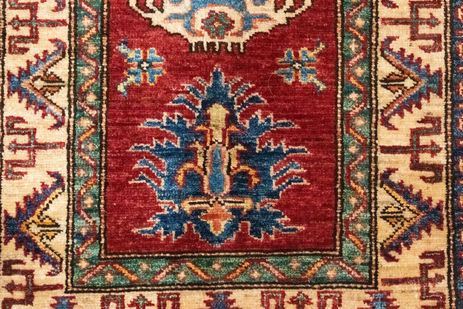 Alfombra Ziegler - Kazak - 96 x 62 cm - rojo