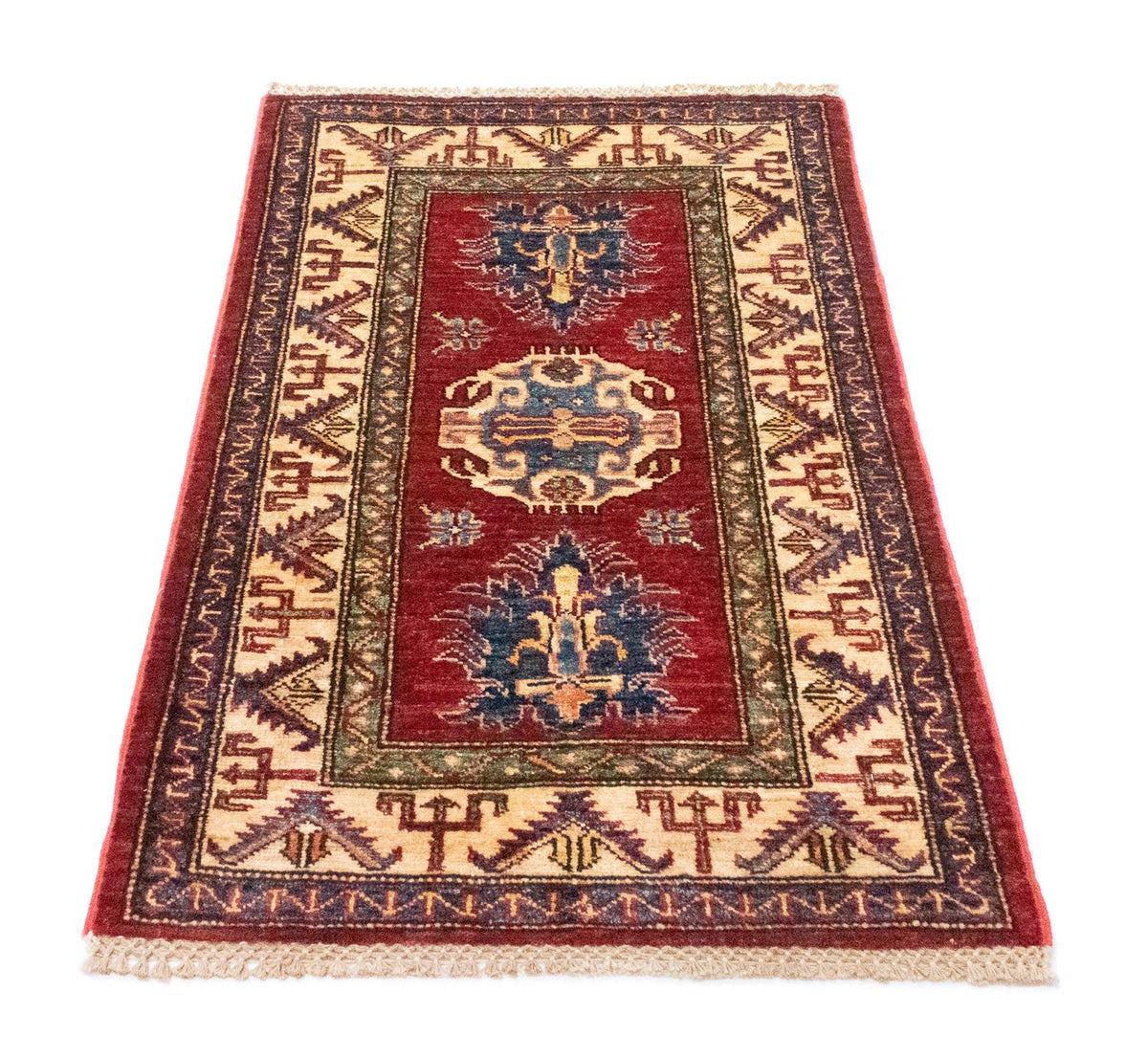 Alfombra Ziegler - Kazak - 96 x 62 cm - rojo