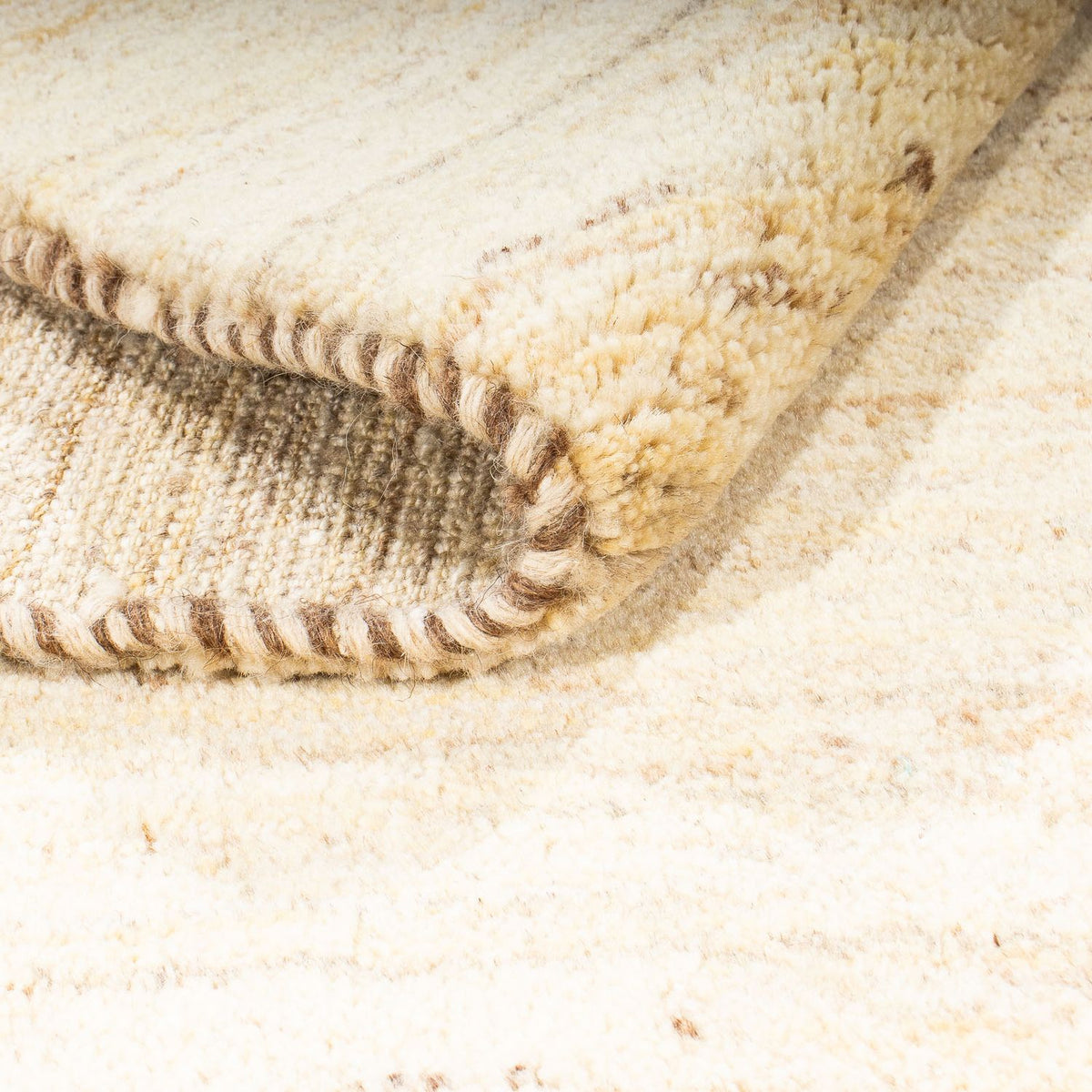 Alfombra Gabbeh - Persa - 149 x 108 cm - beige claro