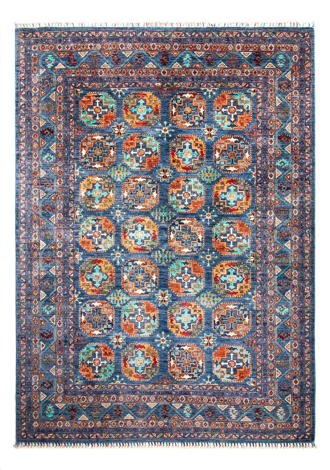 Alfombra Ziegler - Ariana - 258 x 175 cm - azul oscuro