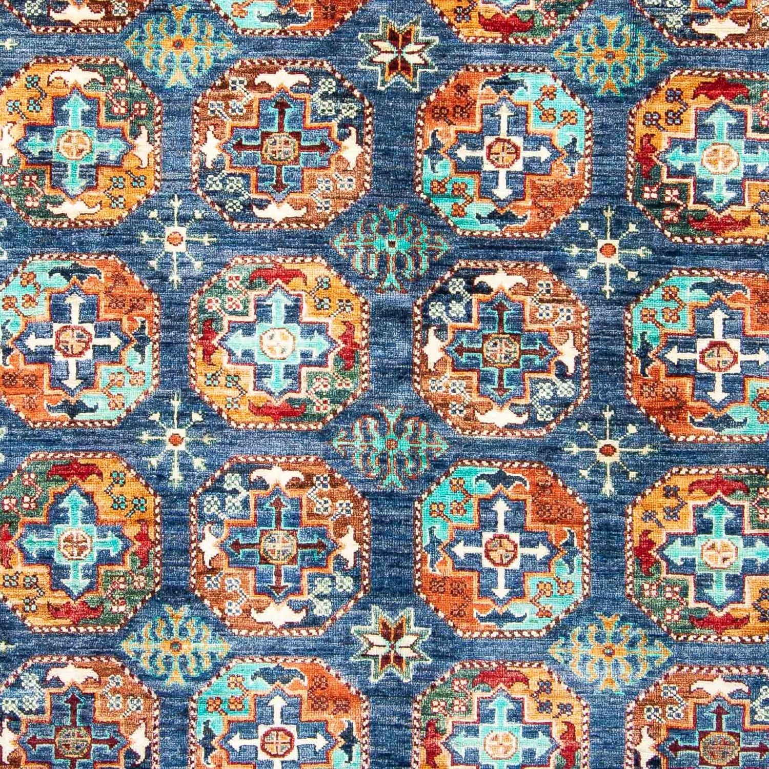 Alfombra Ziegler - Ariana - 258 x 175 cm - azul oscuro